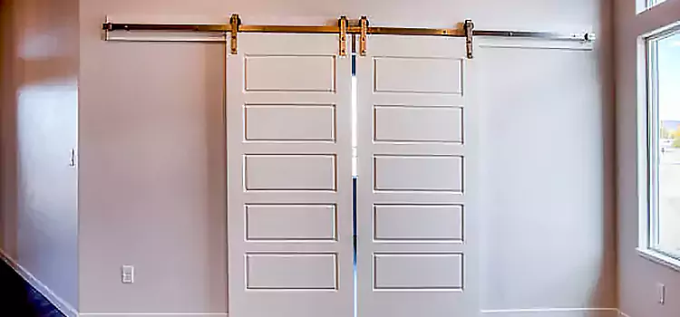 Glass Barn Door with Installation Hardware Kit Valinda